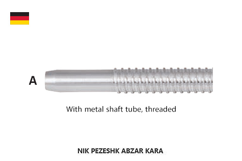 لوله شفت فلزي با رزوه